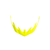 Kali Protectives Parts Fluo Yellow Chakra Solo Visor