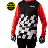 Kali Protectives Apparel LTD Glitch - Red / S Podium Jersey - Long Sleeve