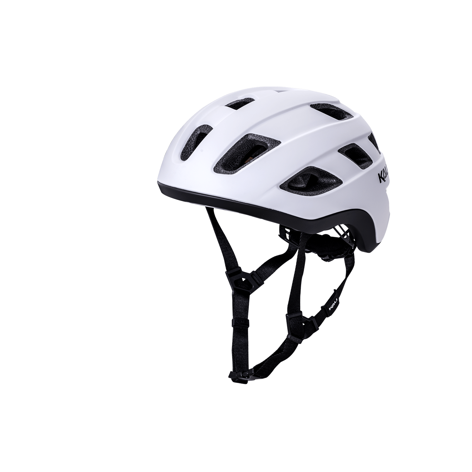 Kali Protectives Bike - Urban - Traffic Solid- Matte White/Black / S/M Traffic Basic