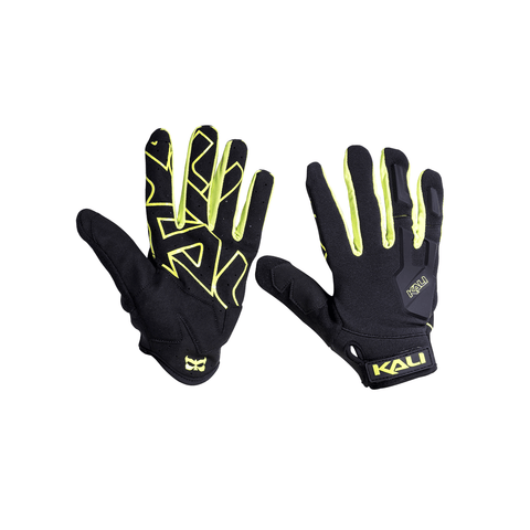 Kali Protectives - USA Armor - Gloves Logo - Black/Lime / XS Venture Gloves