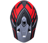 Kali Protectives Eon - Matte Black/Red/Gray / O/S Zoka Visor