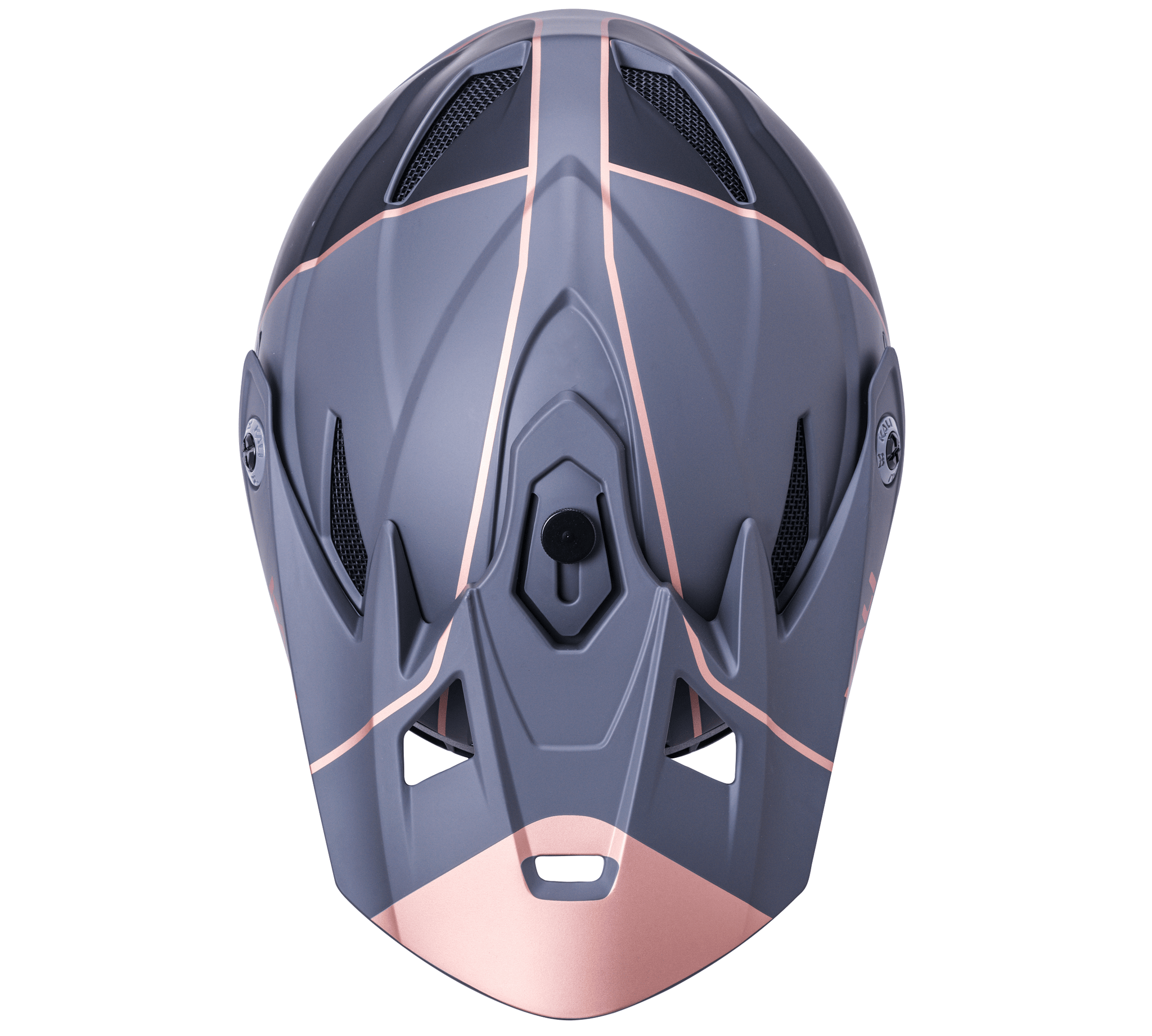 Kali Protectives Stripe - Black/Bronze / O/S Zoka Visor
