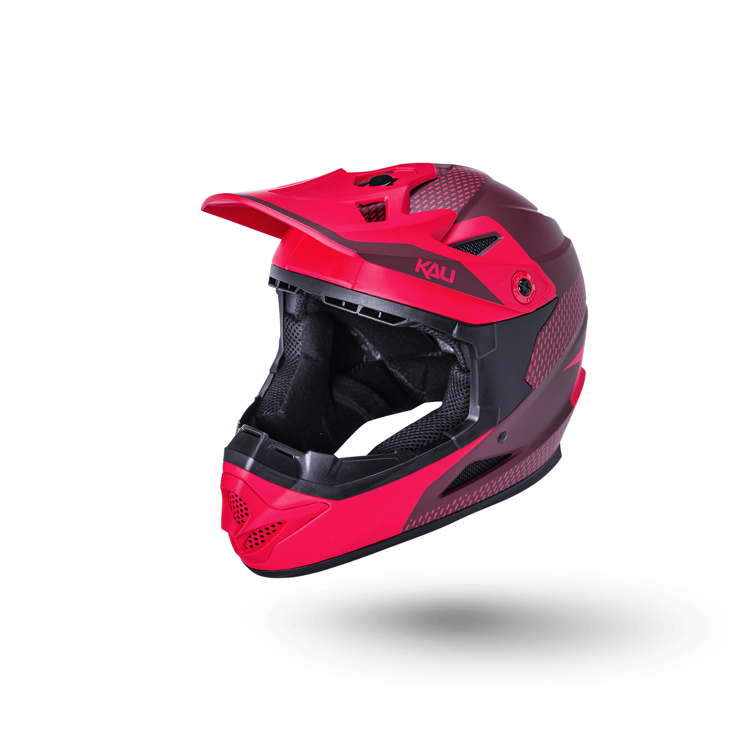 Kali Protectives Bike - Full Face - Zoka Youth Dash - Matte Red/Burgundy / Y/M Zoka Youth